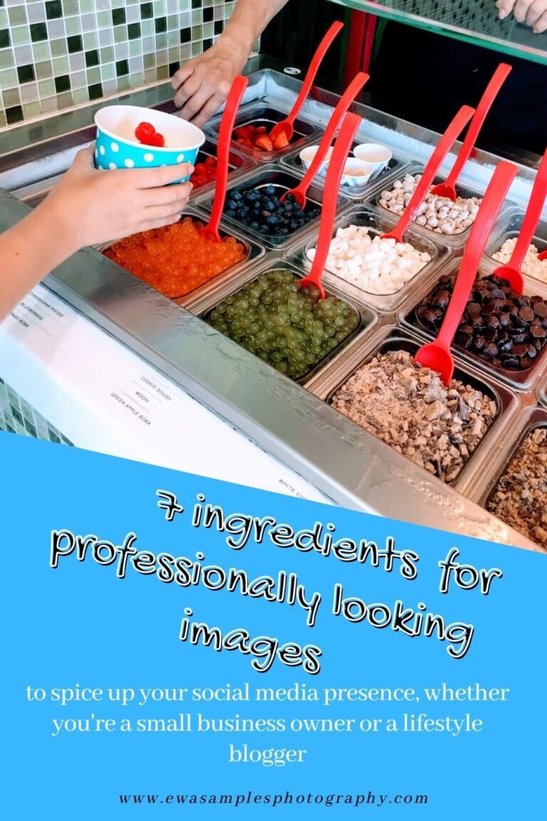 7 ingredients for professionally looking images