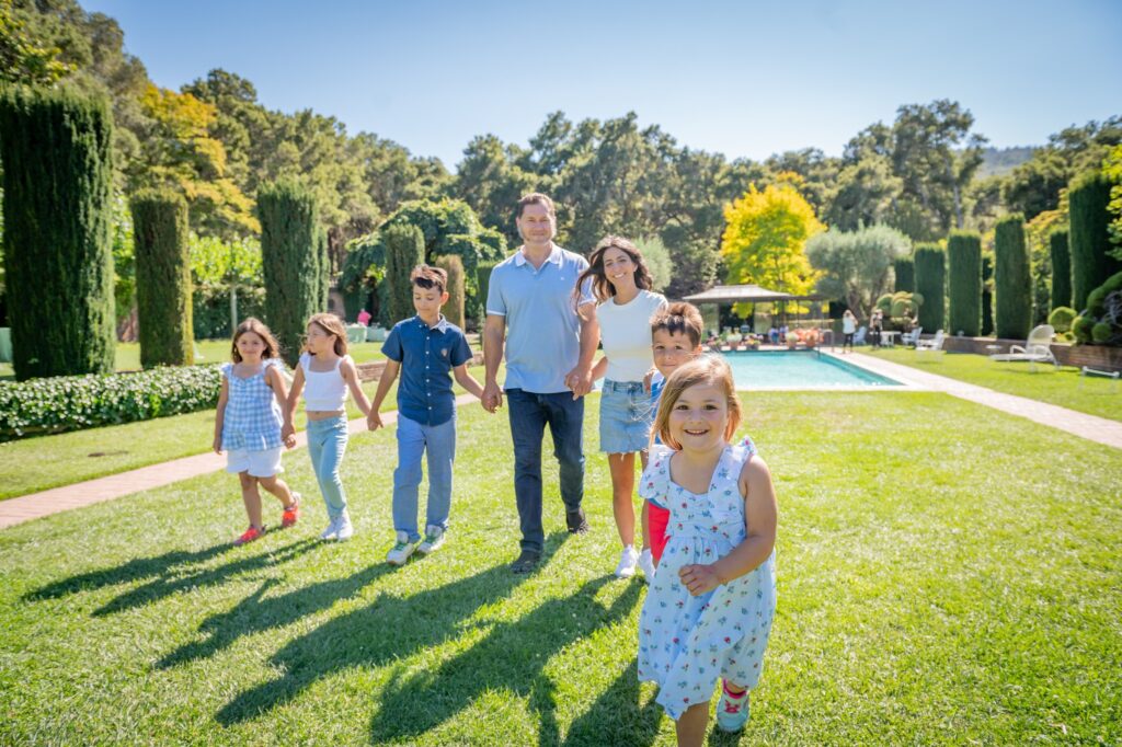 Family Session Filoli Garden